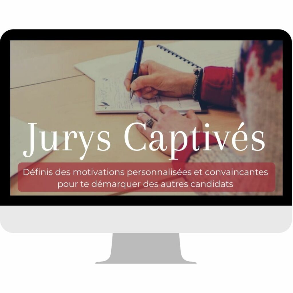 Prépa en ligne EJE Jurys Captivés